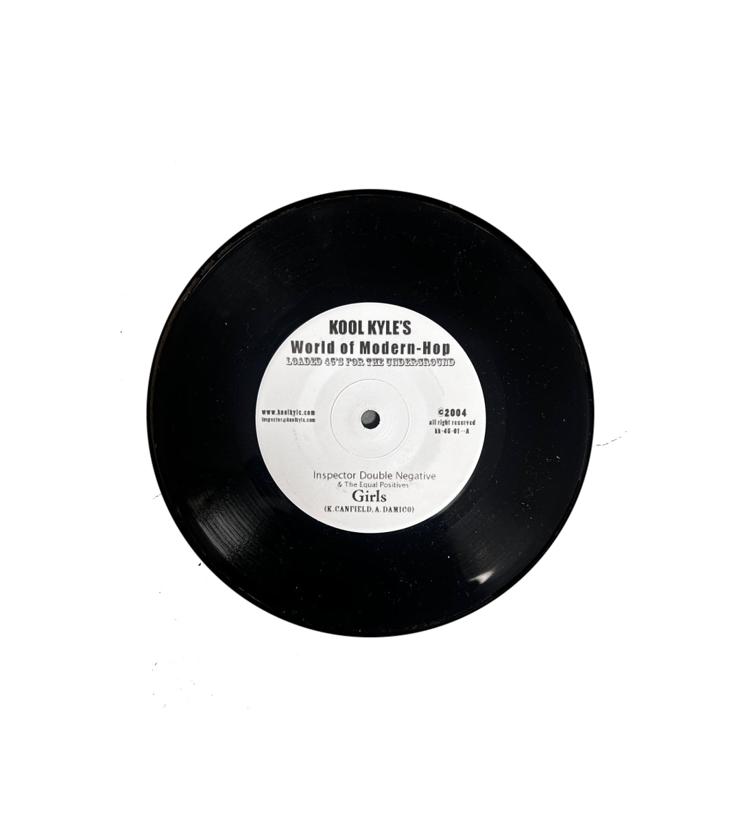 Inspector Double Negative & the Equal Positives - "GIRLS" (7" Vinyl)