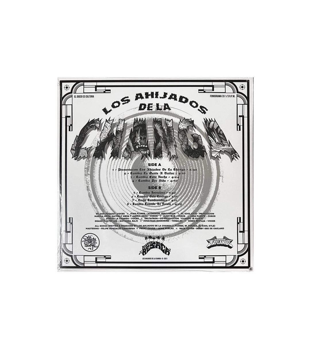 Los Ahijados De La Changa 12" Vinyl Album